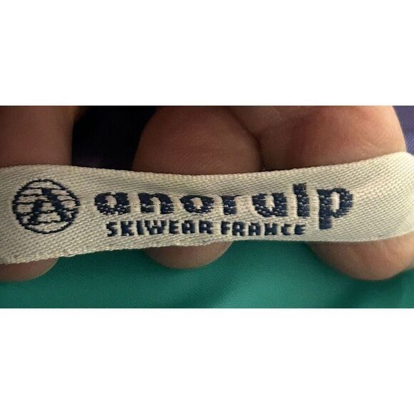 Anoralp Schmello Designer Color Block Skiwear France Snow Suit Women's Size 12 - Picture 4 of 14